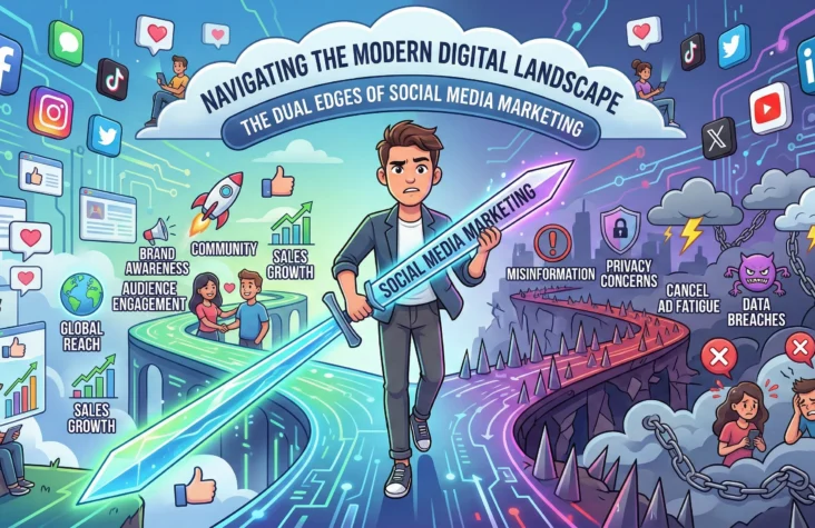 The Dual Edges of Social Media Marketing